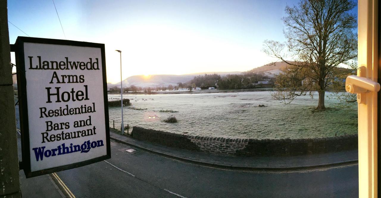 The Llanelwedd Arms Hotel Builth Wells Exteriör bild